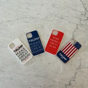 Make America Great Again iPhone 14 Case Set of 4 - Red, White, Blue